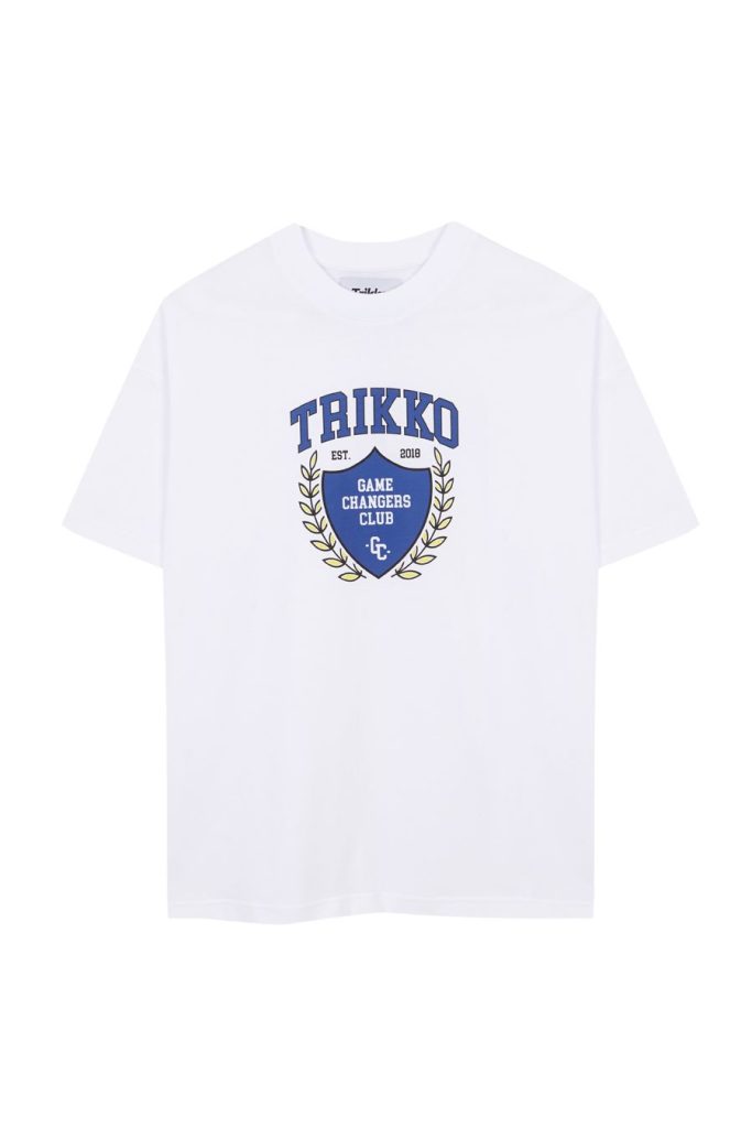 White Emblematic Tee