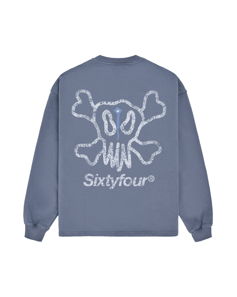 Drip Crewneck – Blue